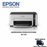 Impressora Epson EcoTank M1120, Jato de Tinta, Monocromtica, Wi-Fi, Bivolt - M1120